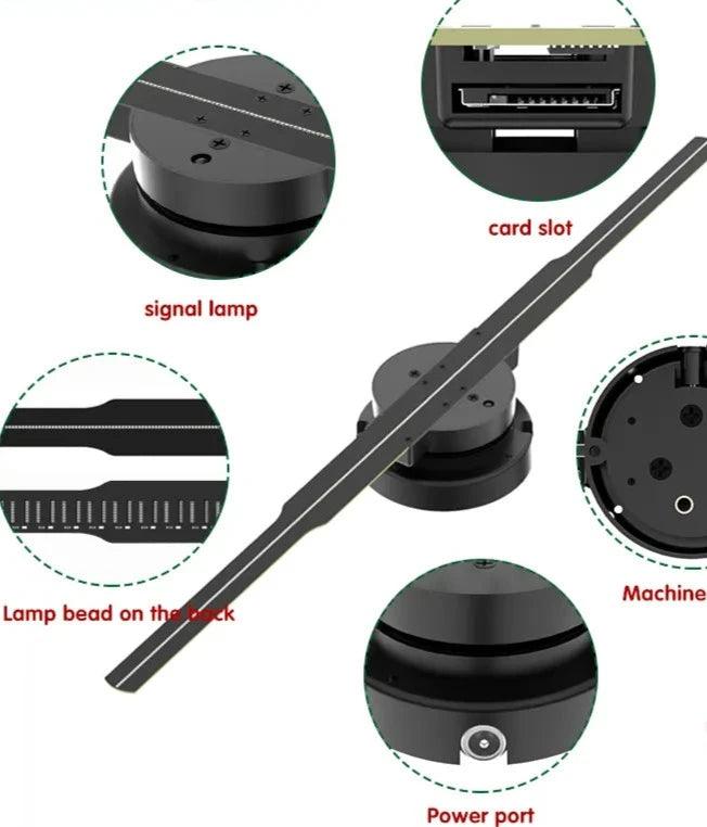 3D Holographic Projector - Visioon