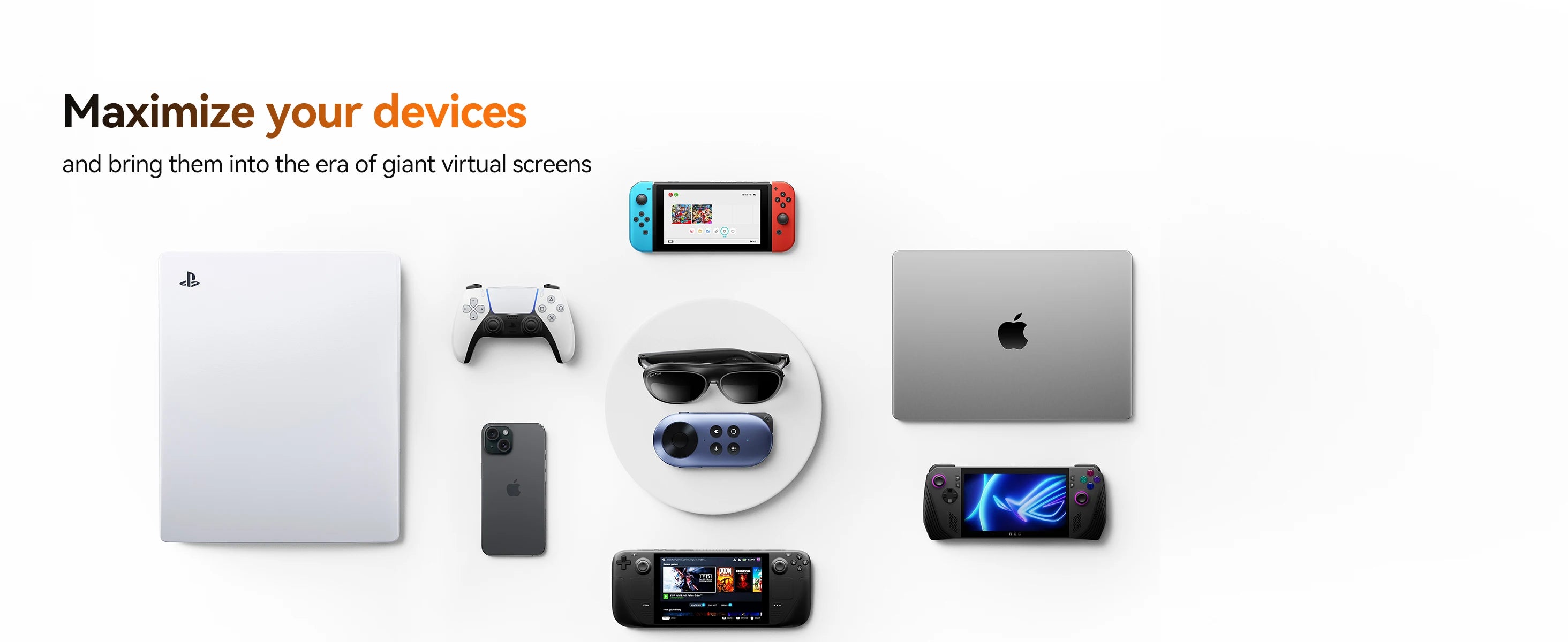 Rokid 2 AR Visioon - Óculos de realidade aumentada espacial