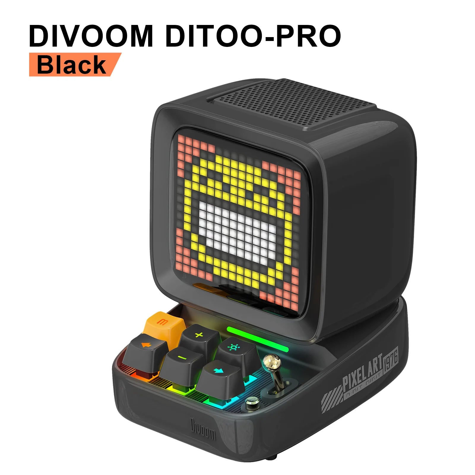 Divoom Ditoo-Pro: Bluetooth Speaker with Pixel Art LED Display