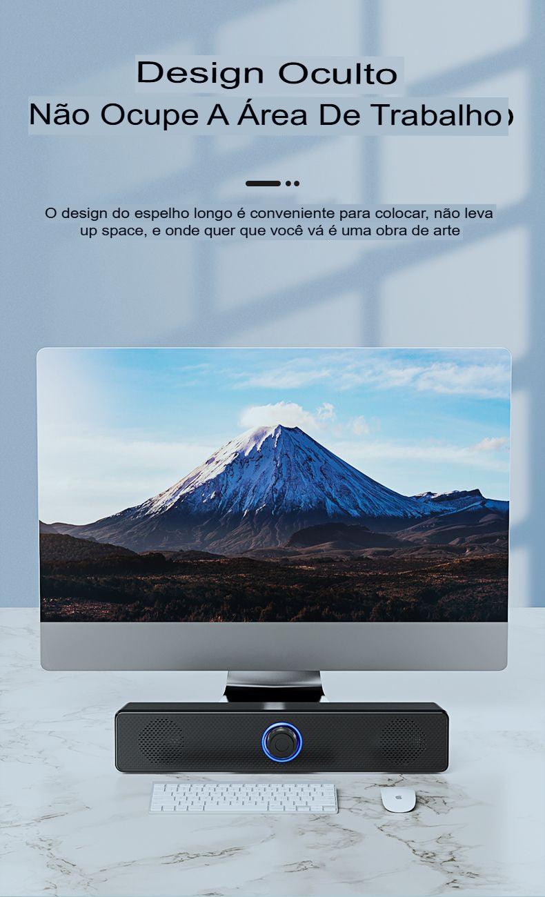 Caixa AltoFalante Bluetooth Visioon - Com Microfone