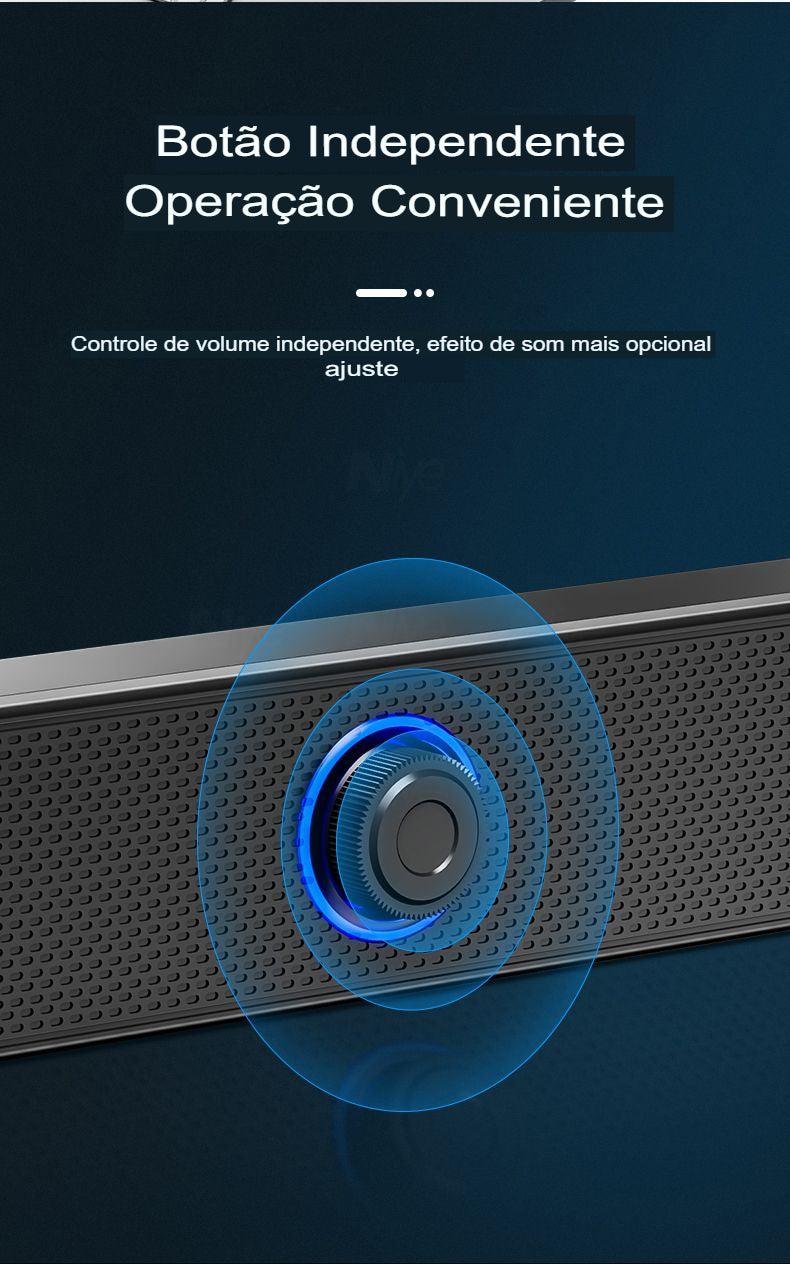 Caixa AltoFalante Bluetooth Visioon - Com Microfone