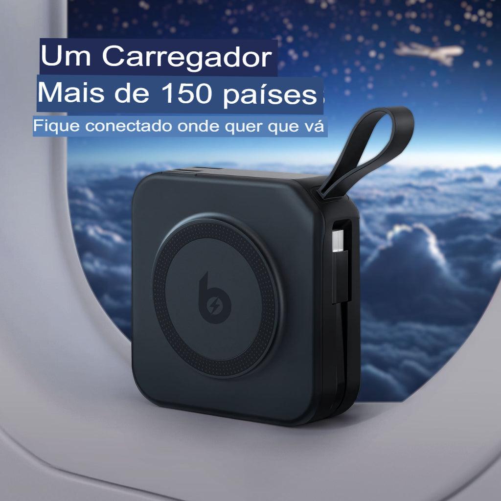 5-in-1 Charger with Wireless Charging Station - TravelCharge Practical