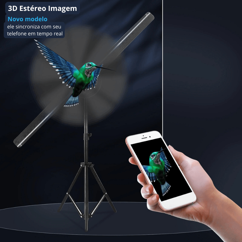 3D Holographic Projector - Practical