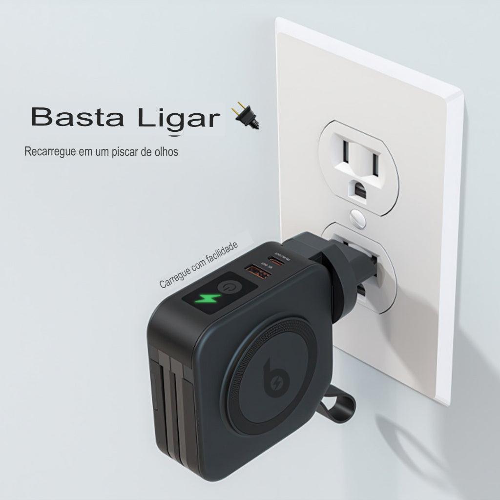5-in-1 Charger with Wireless Charging Station - TravelCharge Practical