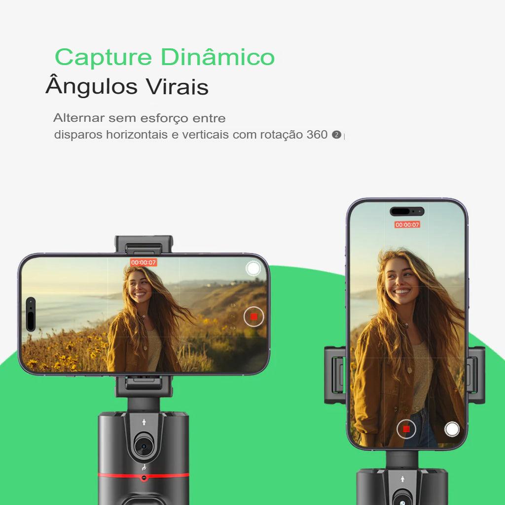 Câmera com rastreamento inteligente 360 - AutoFocoPrático