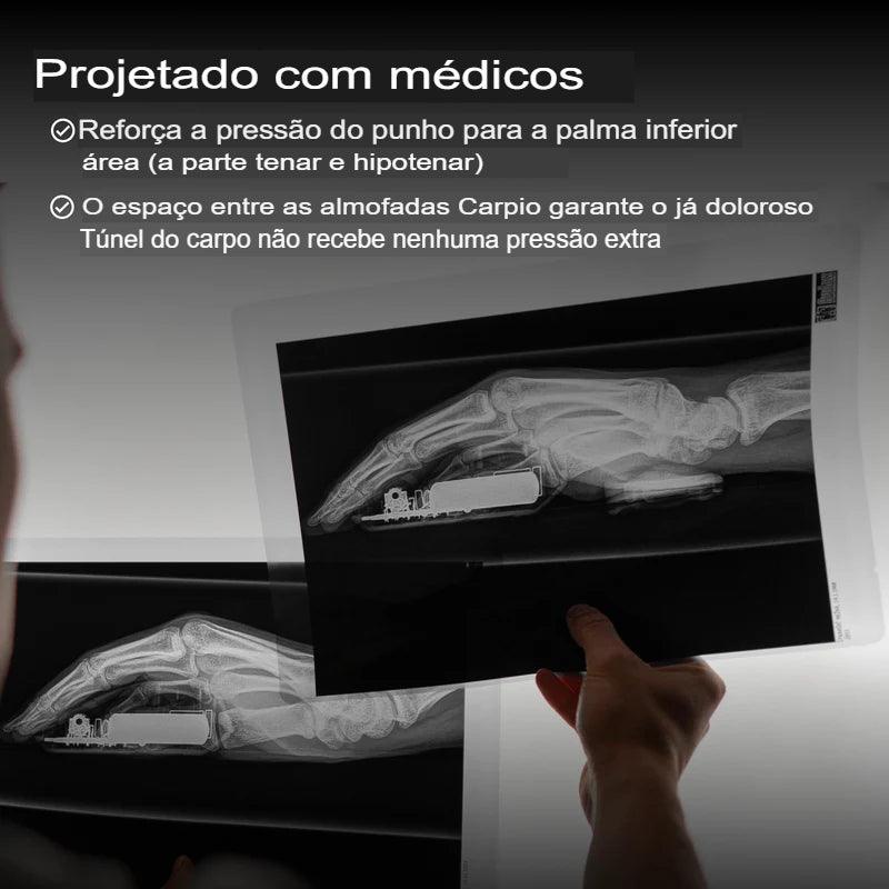 Apoio de pulso profissional - PulsoFlex Pro Prático®