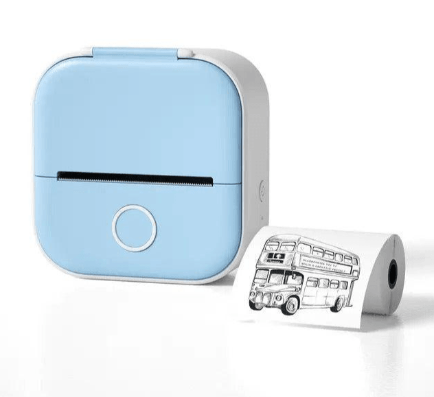 Mini Bluetooth Printer - PrintPic Prático® + 1 Free Roll 🎀 