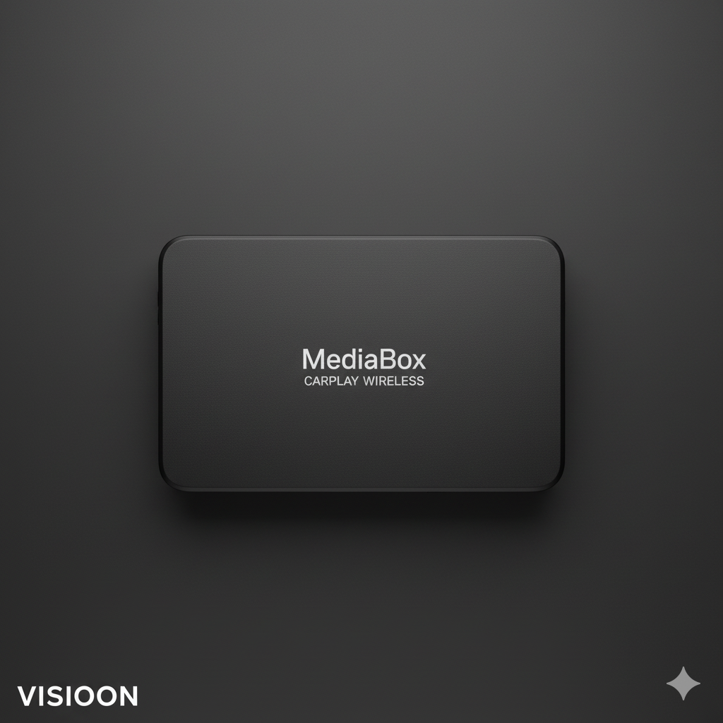 MídiaBox Visioon® - Carplay/Android Auto [Youtube, Netflix, Playstore+]