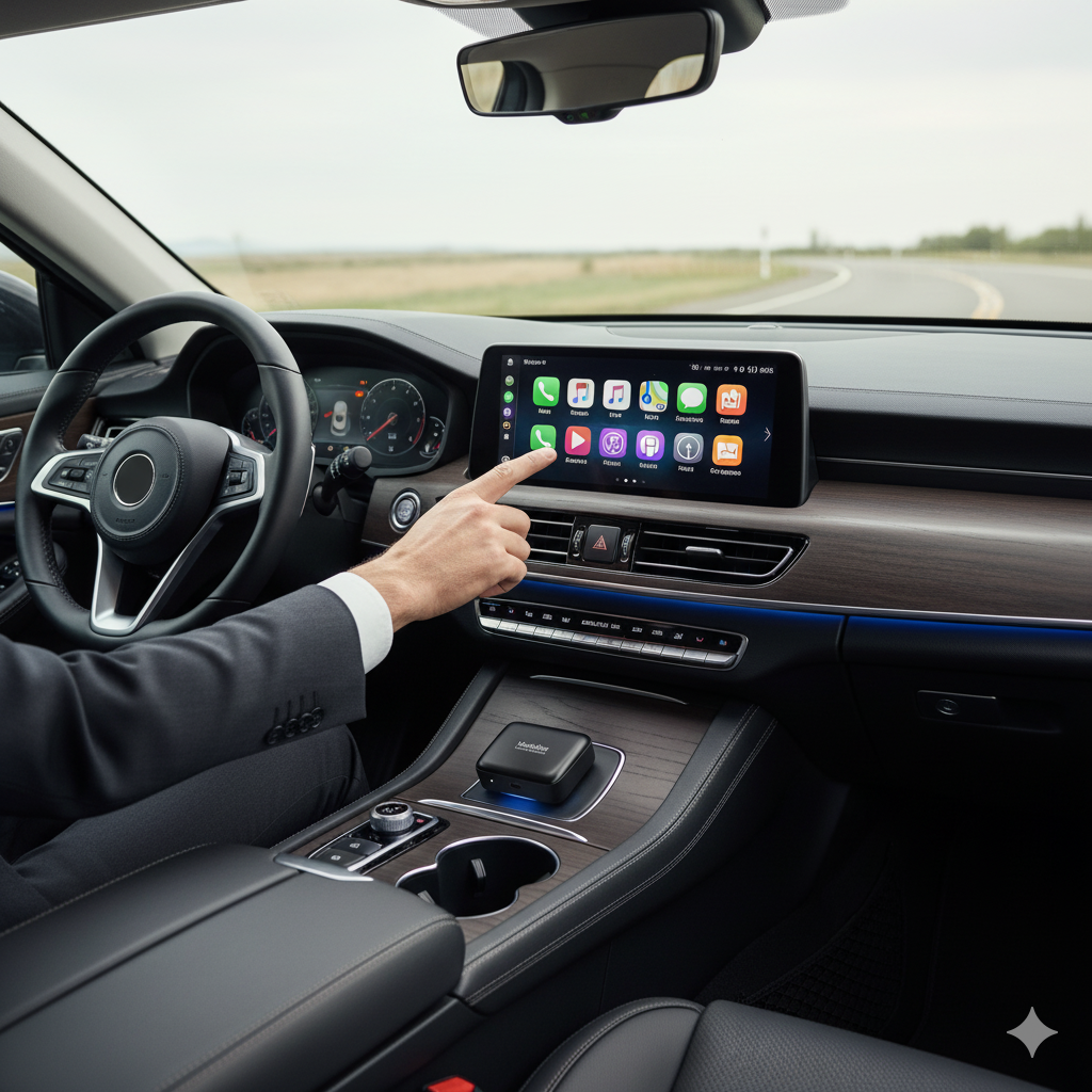 MídiaBox Visioon® - Carplay/Android Auto [Youtube, Netflix, Playstore+]