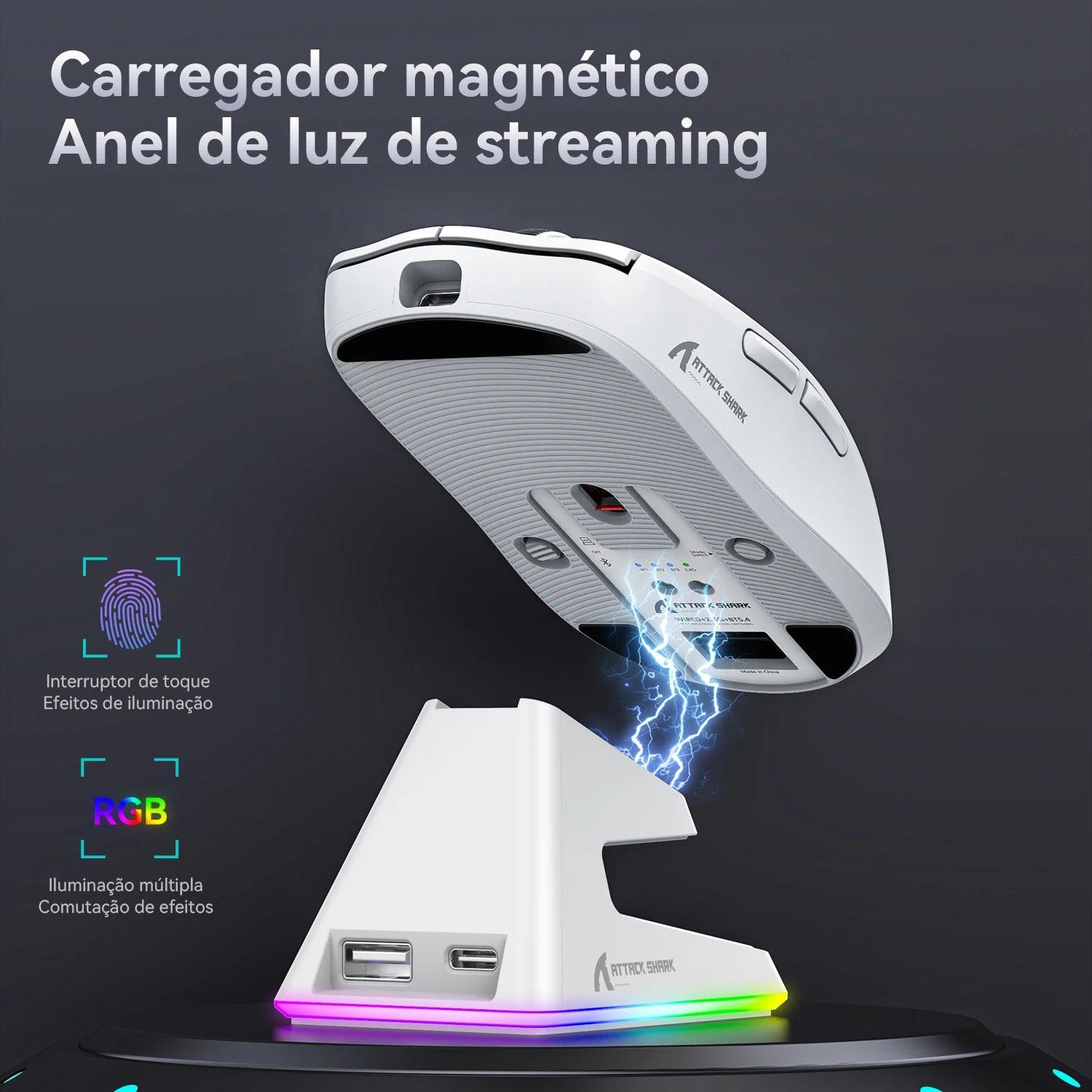 Mouse Attack Shark X6 Prático® [OFERTA EXCLUSIVA]