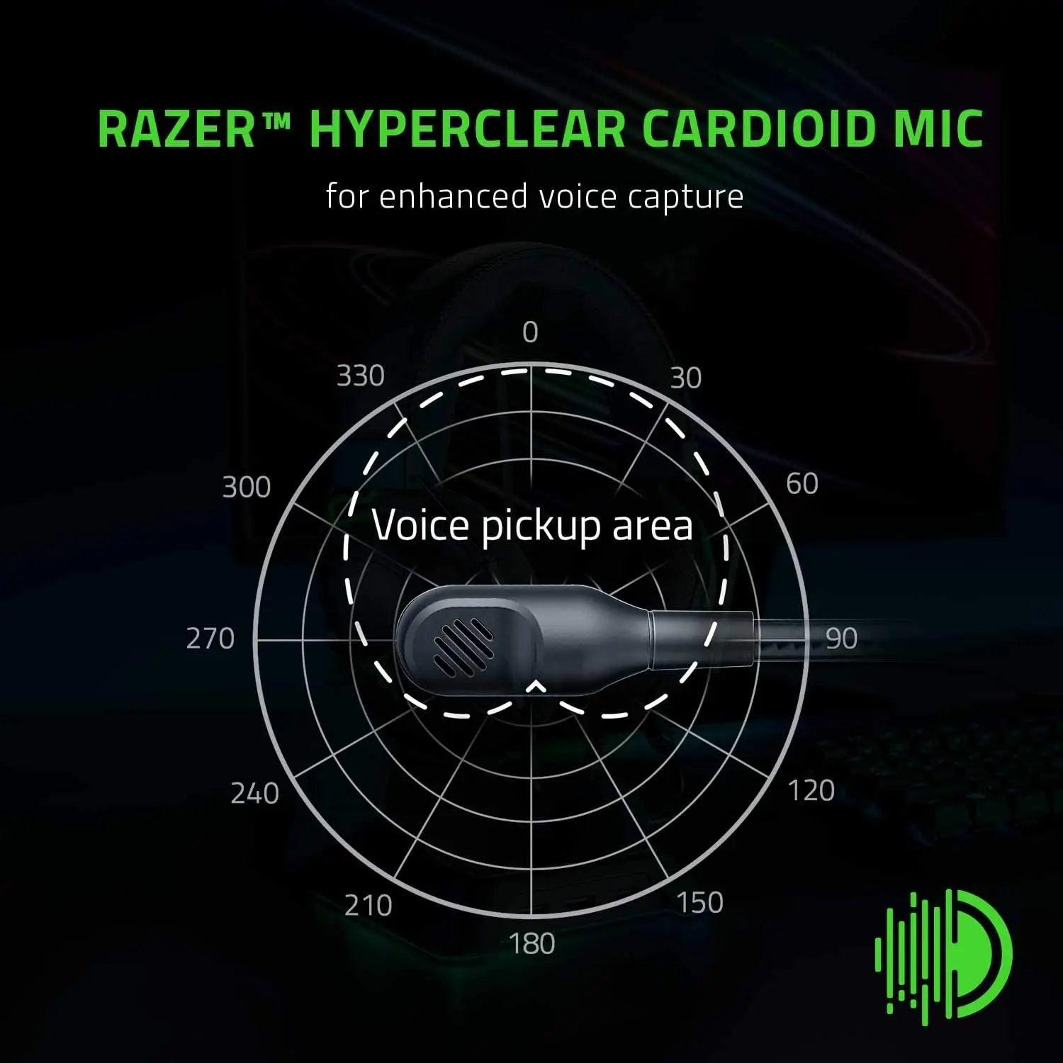 Razer BlackShark V2 Headset - Prático