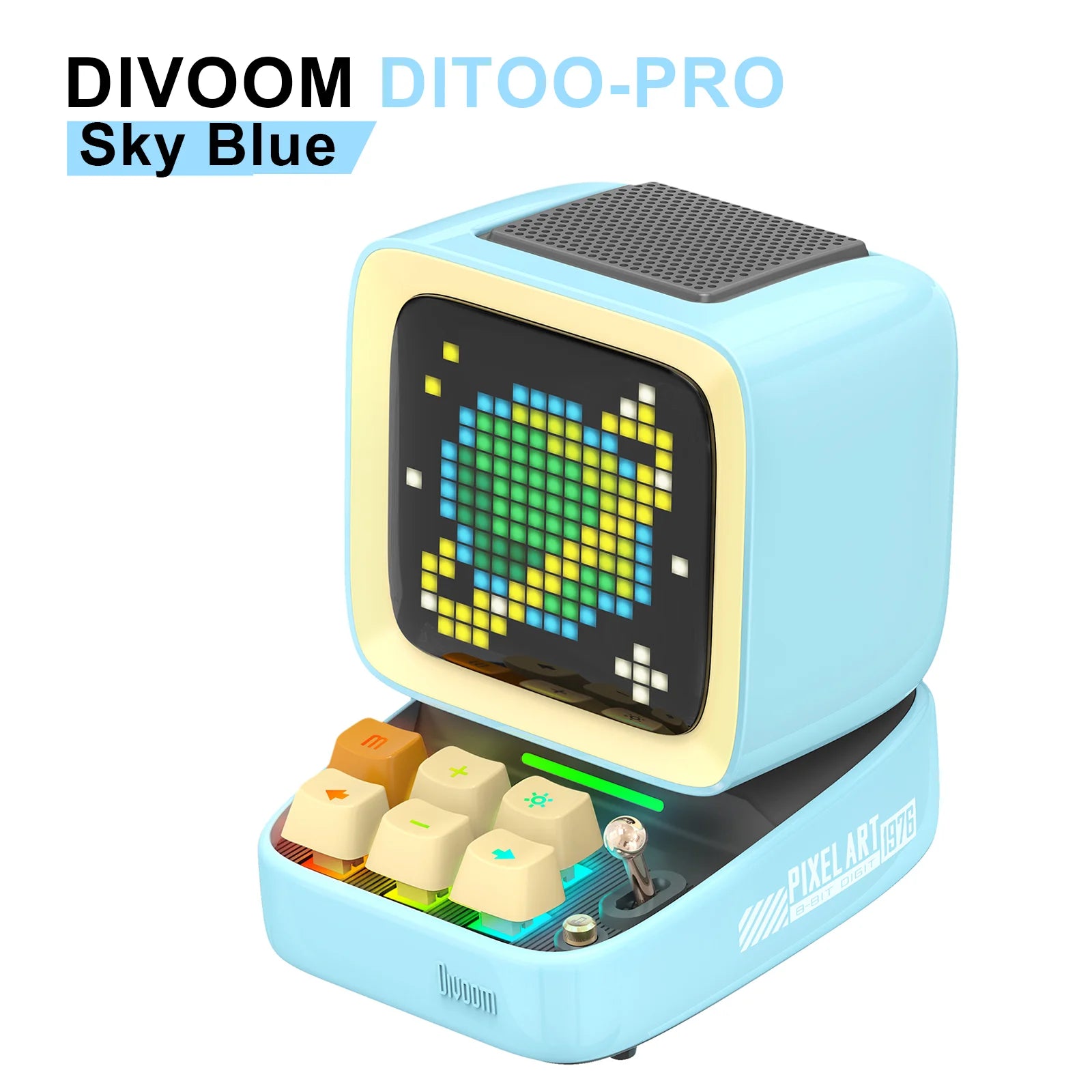 Divoom Ditoo-Pro: Bluetooth Speaker with Pixel Art LED Display