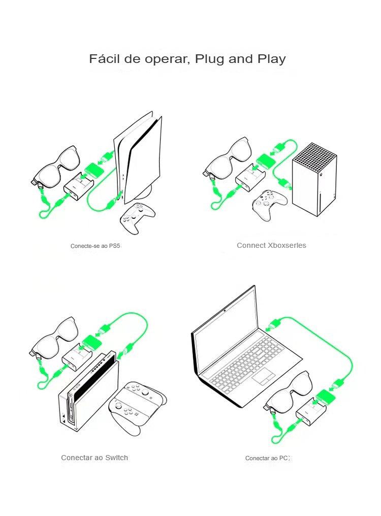 Smart VR Glasses - XREAL Air 2