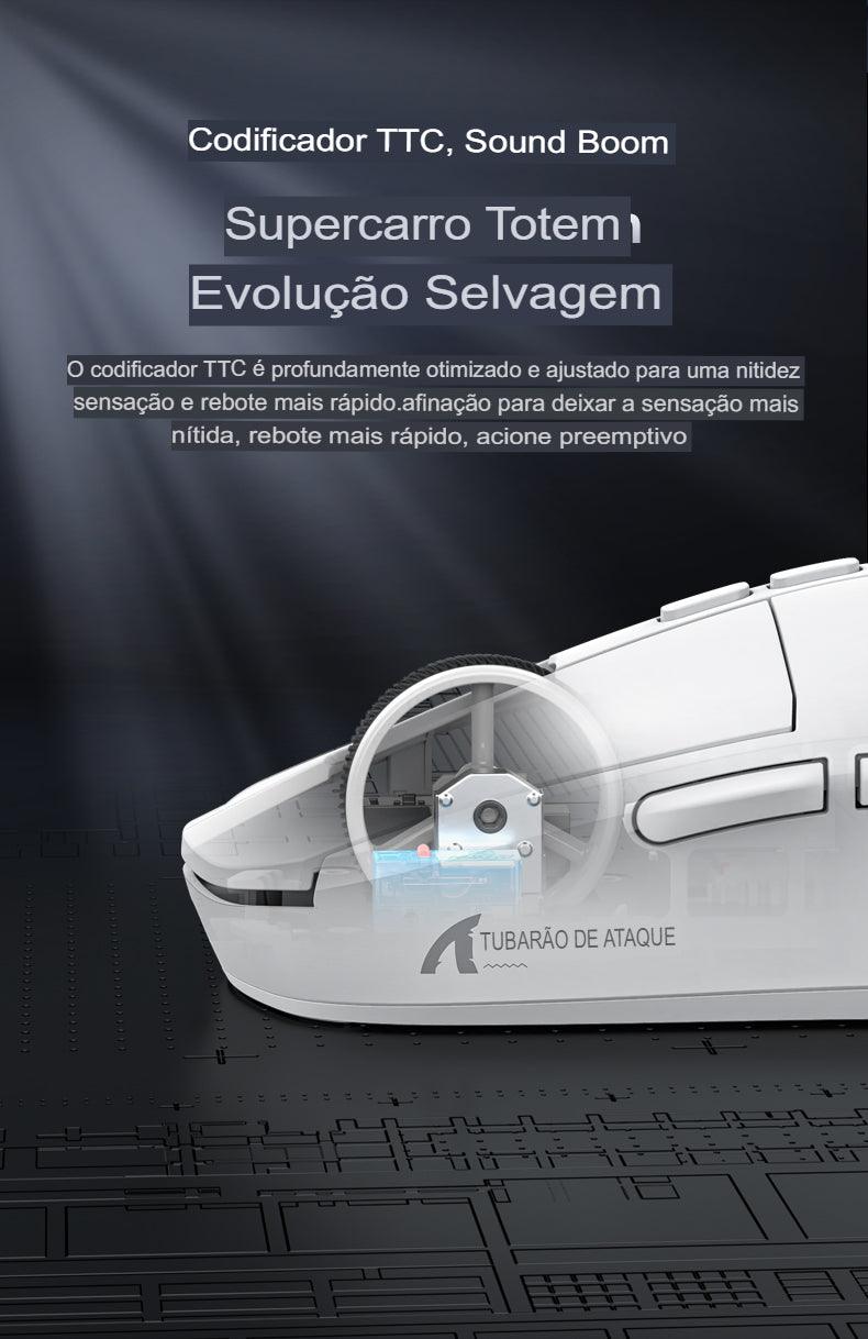Mouse Attack Shark X6 Prático® [OFERTA EXCLUSIVA]