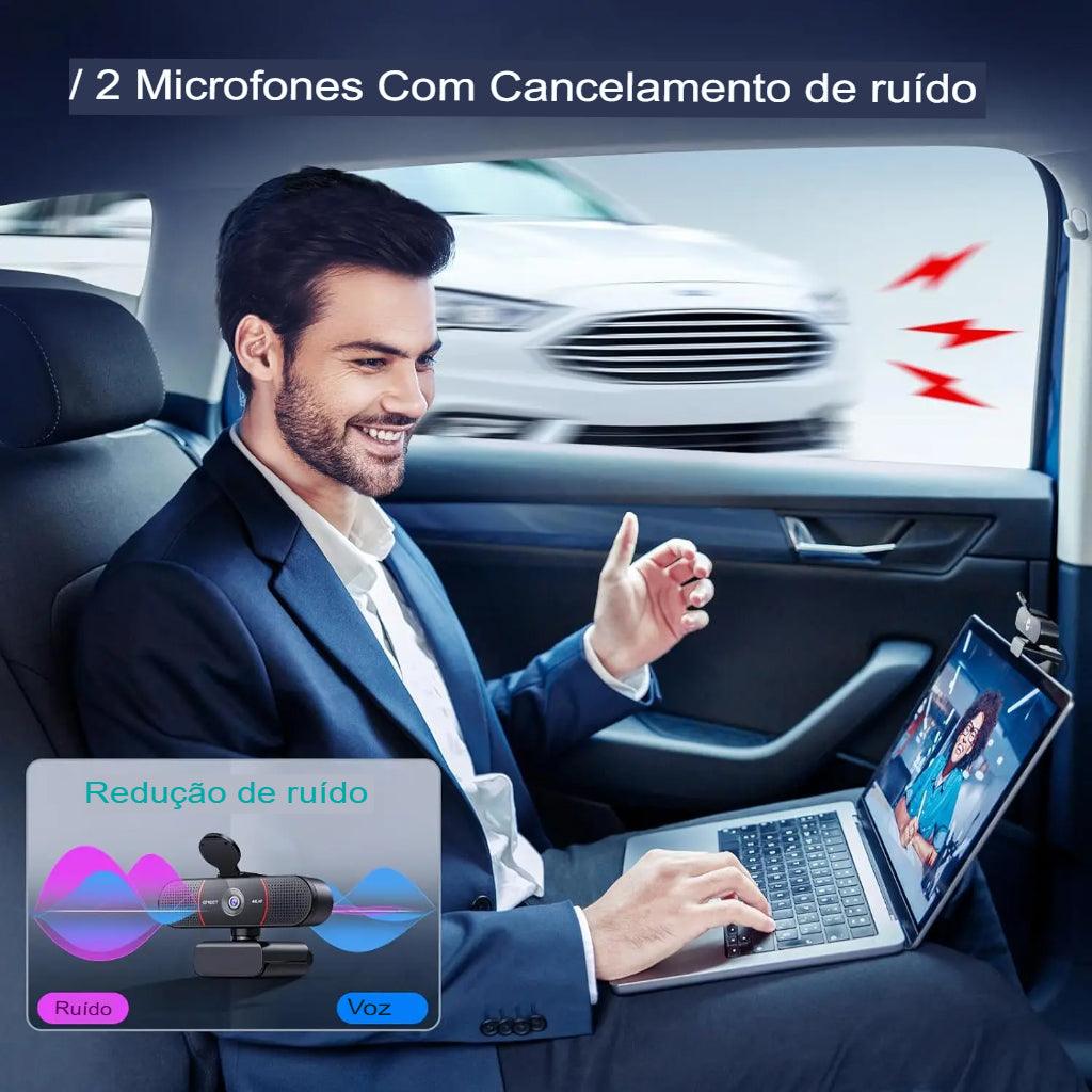 4K Auto-Focus Webcam with Microphone