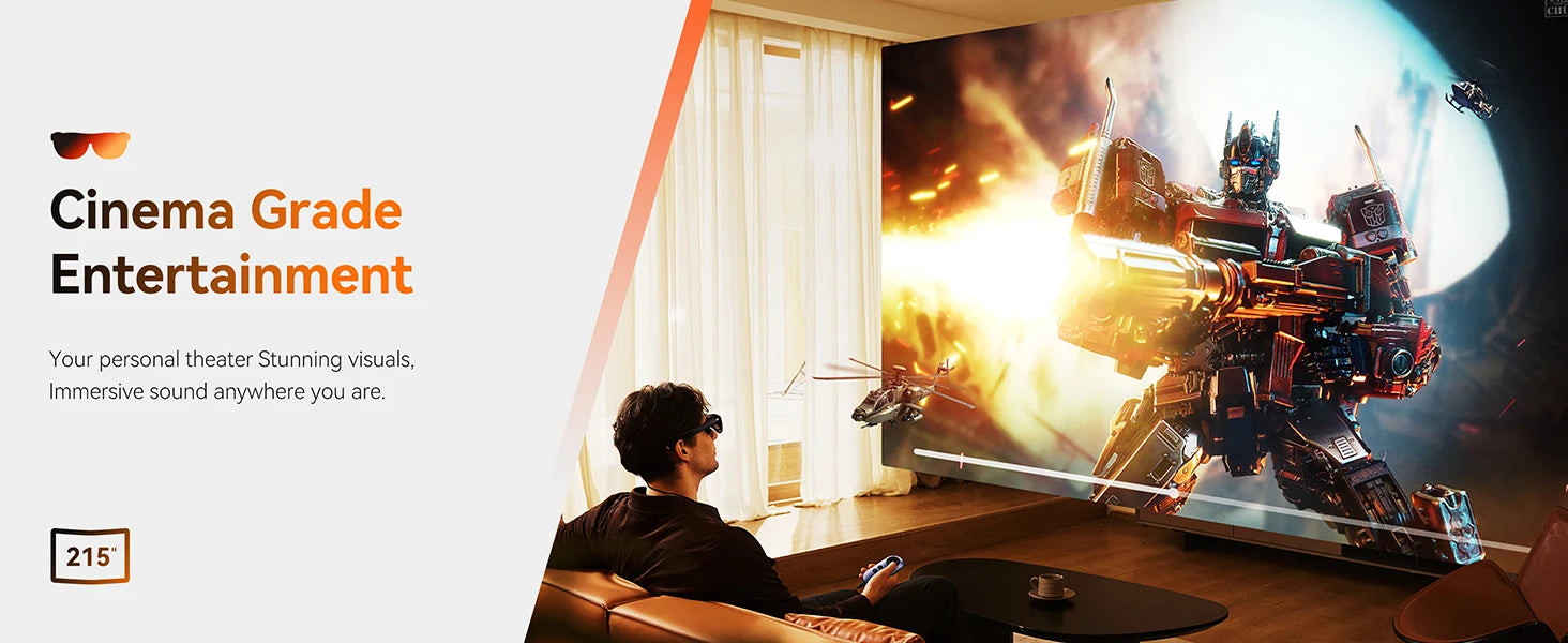 Rokid 2 AR Visioon - Óculos de realidade aumentada espacial