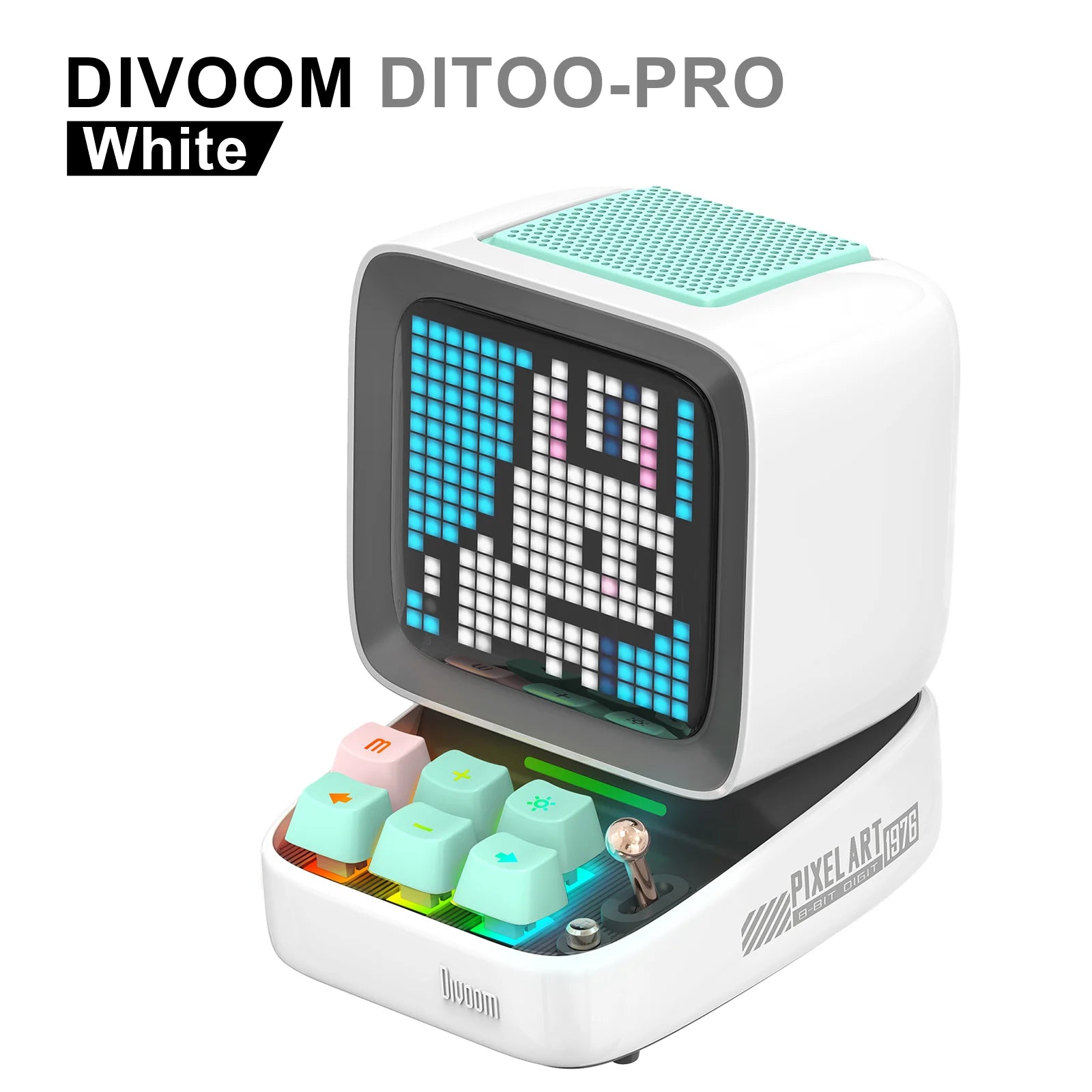 Divoom Ditoo-Pro: Bluetooth Speaker with Pixel Art LED Display