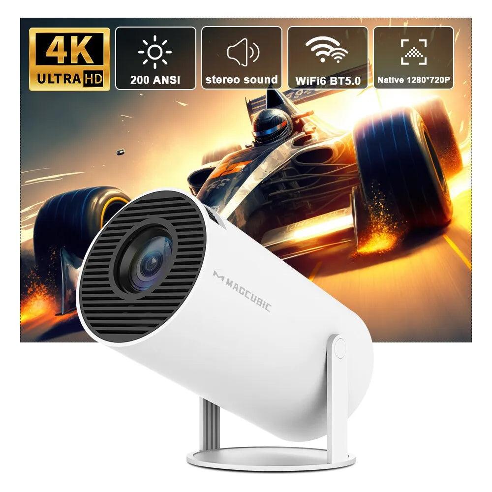 VisionMax 4k Portable Projector - Practical 