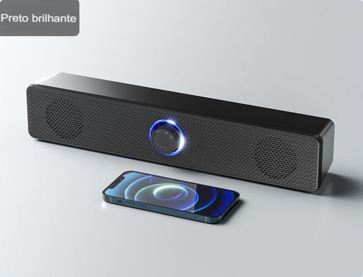 Caixa AltoFalante Bluetooth Visioon - Com Microfone