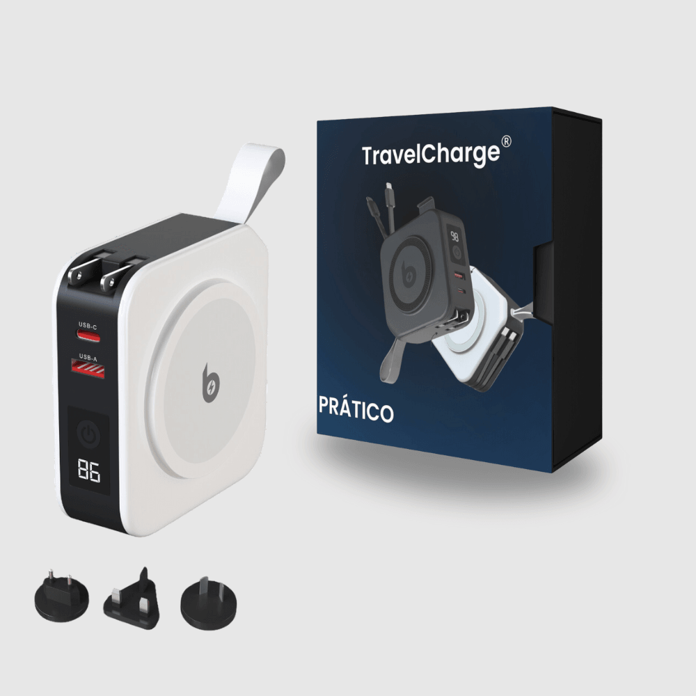 5-in-1 Charger with Wireless Charging Station - TravelCharge Practical